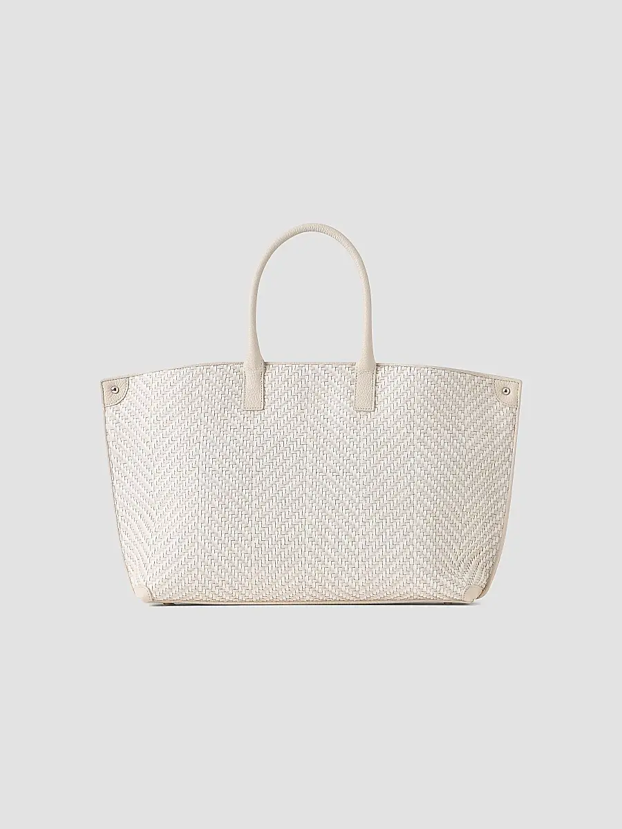Akris Women's Small Ai Braided Leather Top Handle Bag | Thumbnail 4 Akris Women's Small Ai Braided Leather Top Handle Bag | Thumbnail 4
