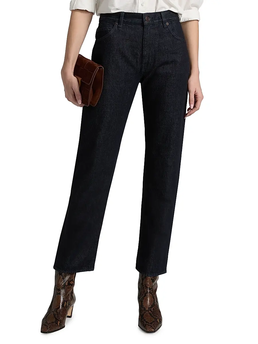 BLK DNM Women's High-Rise Straight Jeans | Thumbnail 3 BLK DNM Women's High-Rise Straight Jeans | Thumbnail 3