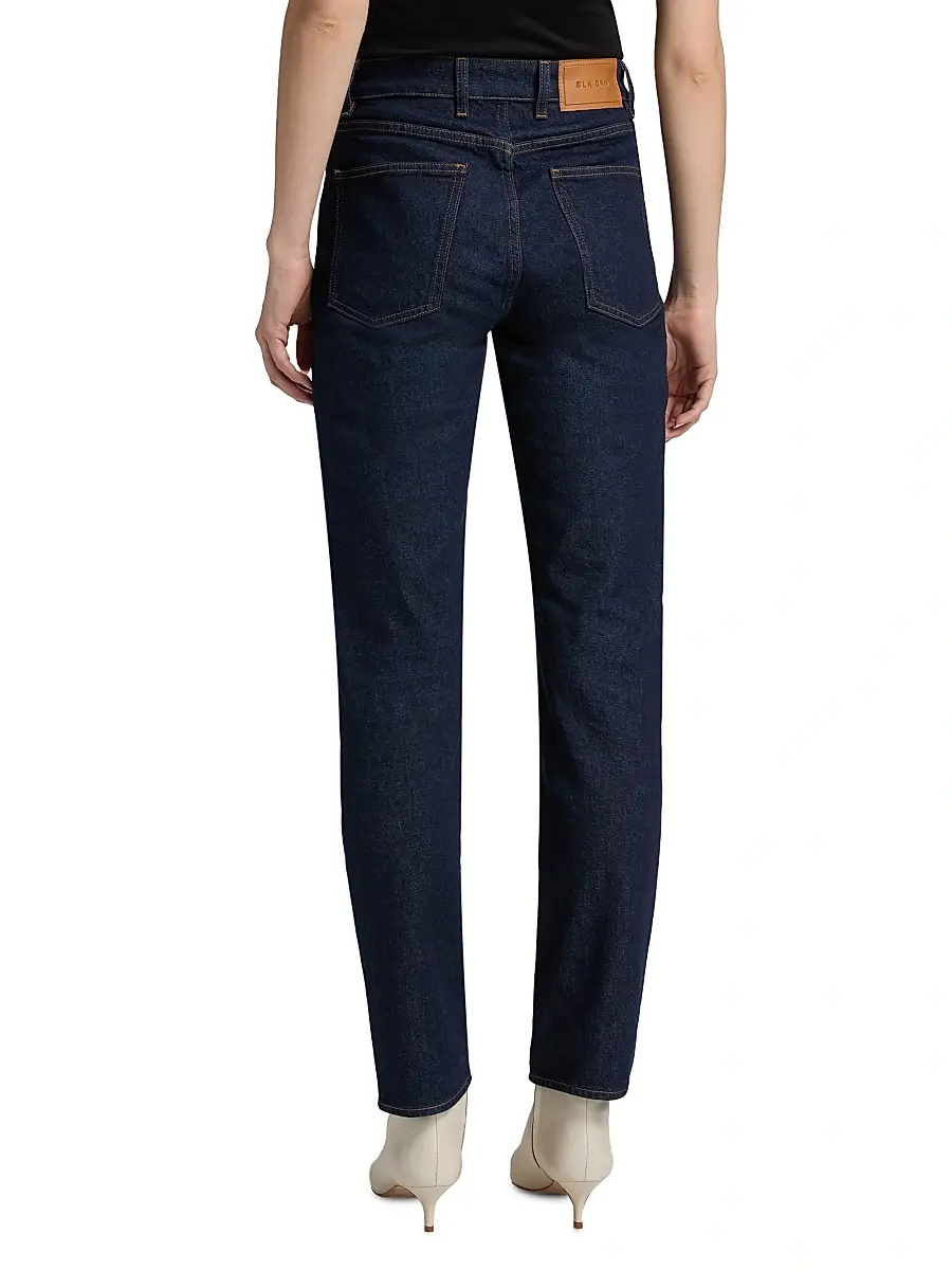BLK DNM Women's High-Rise Silm-Straight Jeans | Thumbnail 5 BLK DNM Women's High-Rise Silm-Straight Jeans | Thumbnail 5