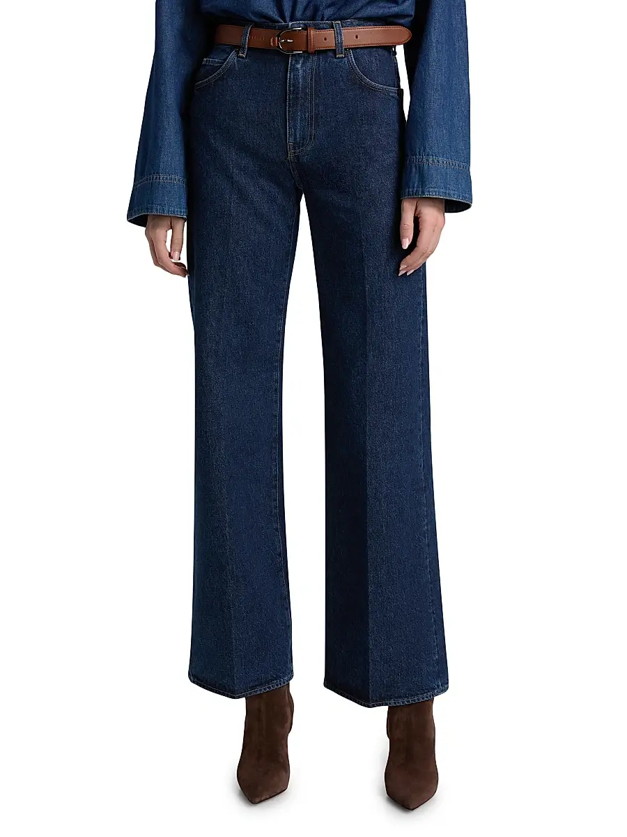 BLK DNM Women's High-Rise Wide-Leg Jeans | Thumbnail 3 BLK DNM Women's High-Rise Wide-Leg Jeans | Thumbnail 3