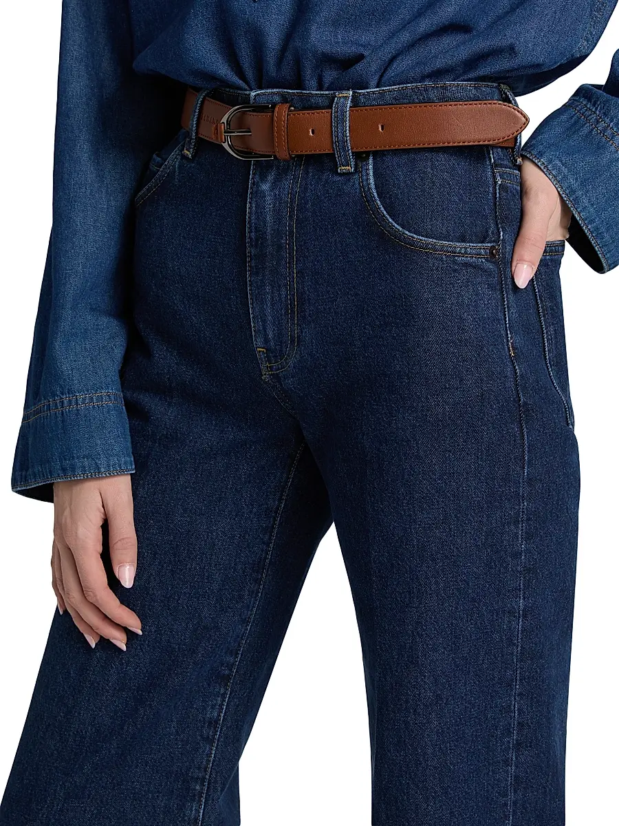 BLK DNM Women's High-Rise Wide-Leg Jeans | Thumbnail 6 BLK DNM Women's High-Rise Wide-Leg Jeans | Thumbnail 6