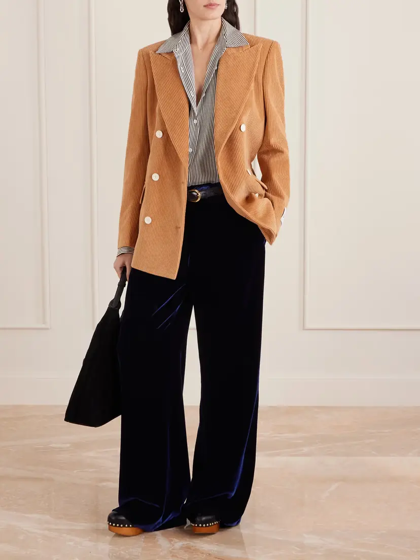Etro Velvet Wide-leg Pants | Thumbnail 2 Etro Velvet Wide-leg Pants | Thumbnail 2
