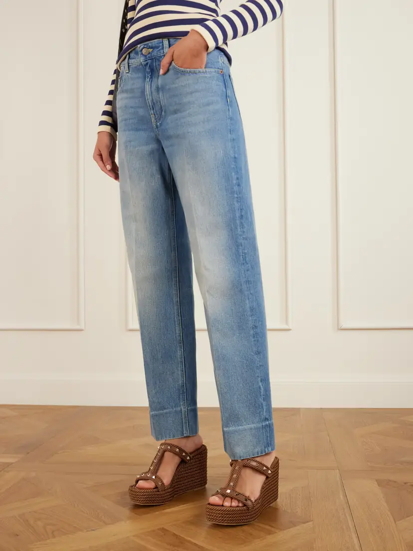 Valentino Garavani Rockstud 90 Leather Wedge Mules | Thumbnail 2 Valentino Garavani Rockstud 90 Leather Wedge Mules | Thumbnail 2