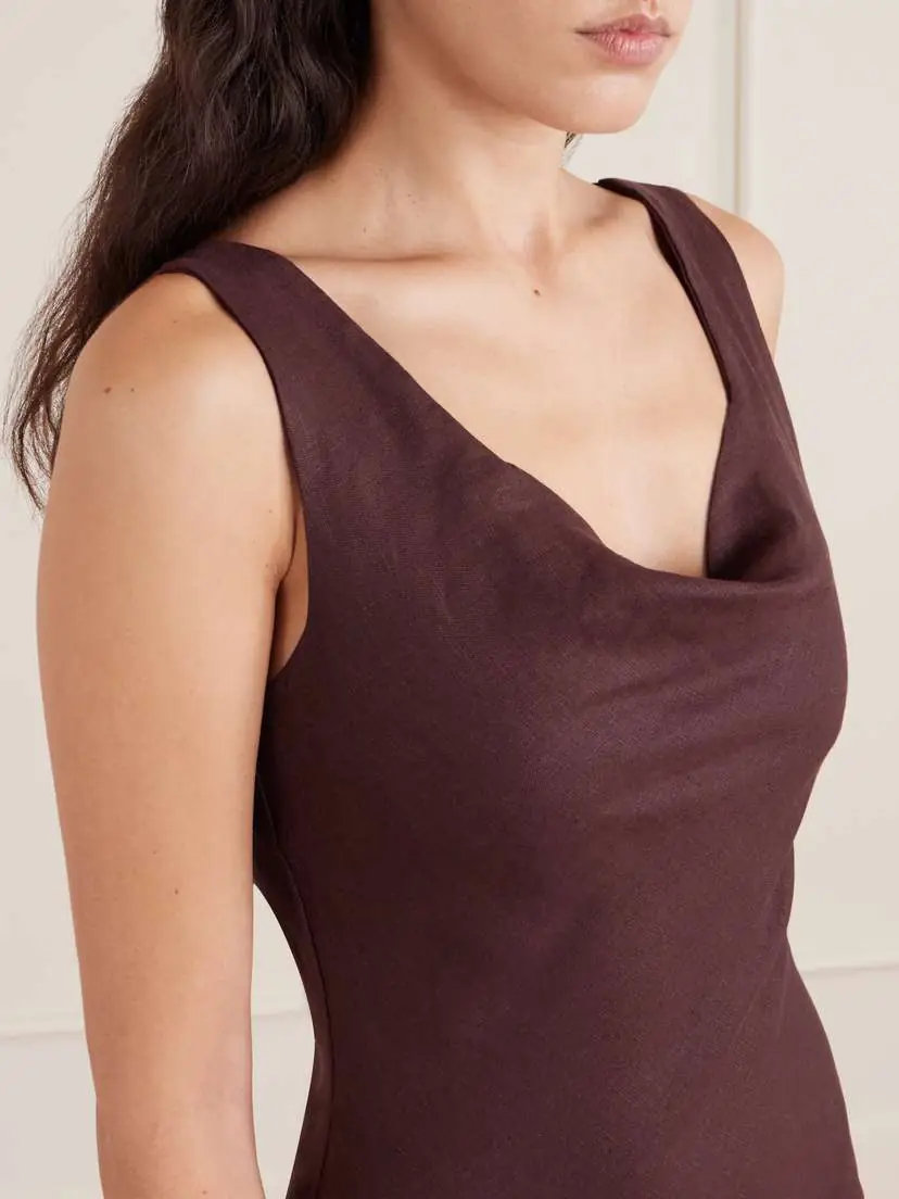 Faithfull Paloma Linen Maxi Dress | Thumbnail 5 Faithfull Paloma Linen Maxi Dress | Thumbnail 5