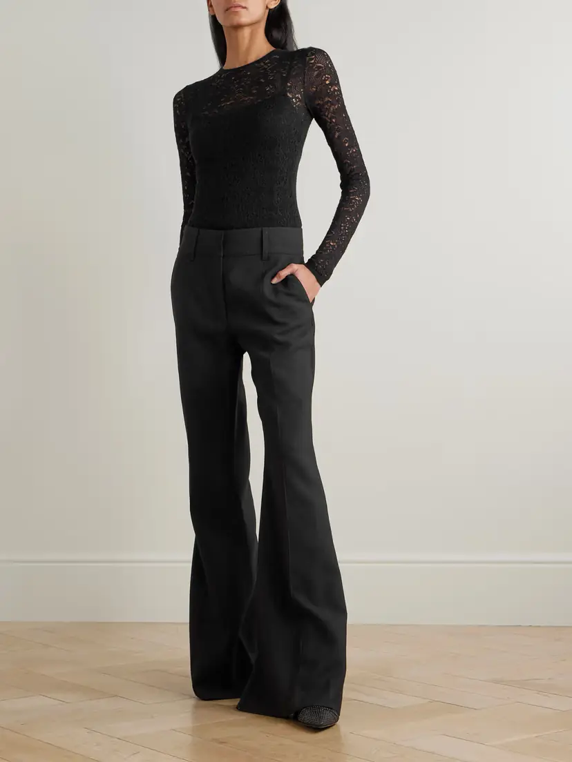 Gabriela Hearst Evander Open-knit Wool And Cashmere-blend Top | Thumbnail 2