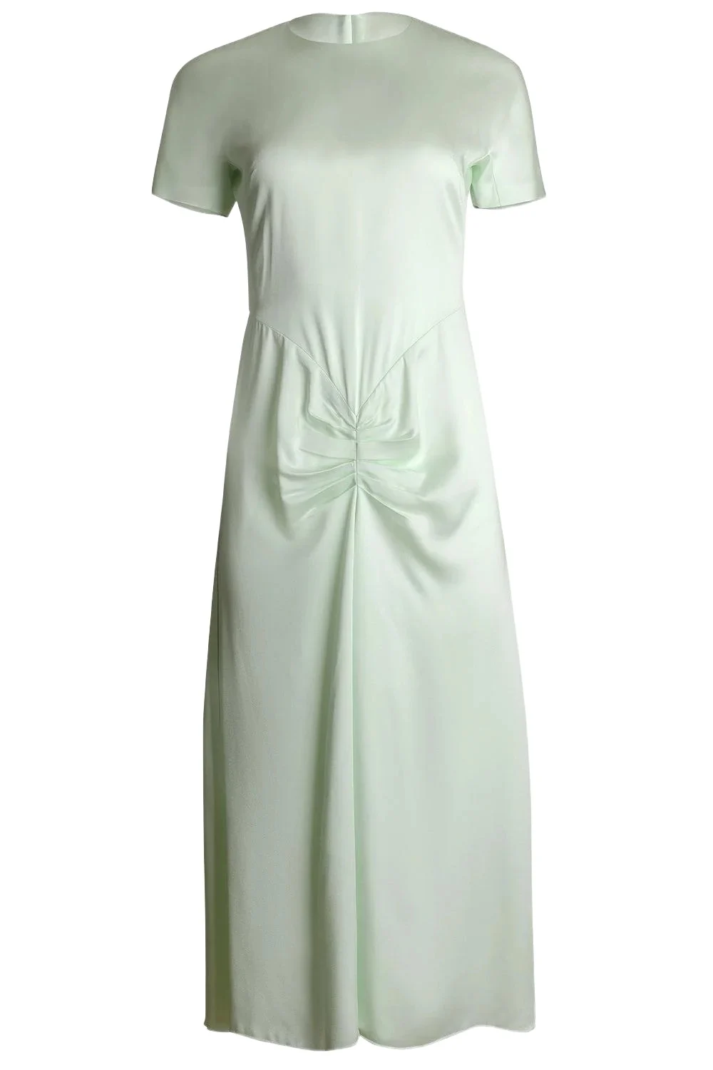 Gathered Midi Shirt Dress Gathered Midi Shirt Dress