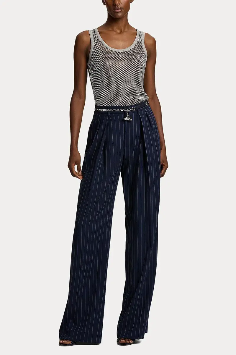 Ralph Lauren Melony Embellished Mesh Tank Top | Thumbnail 2