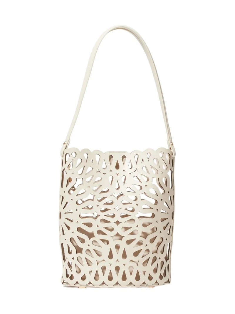 Mccall Laser Cut Leather Bucket Bag Mccall Laser Cut Leather Bucket Bag
