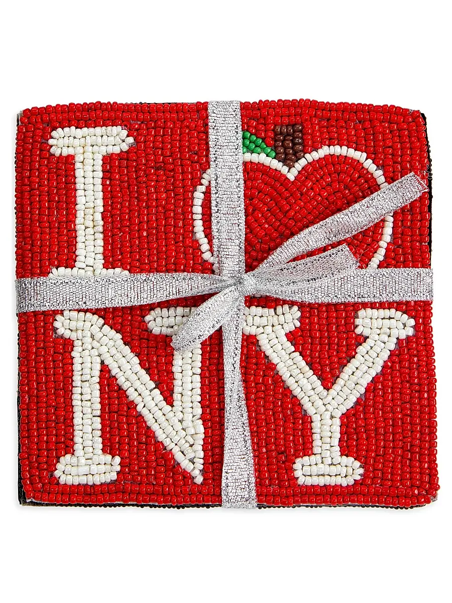 Sudha Pennathur Holiday 2022 Set of 4 NYC Coasters | Thumbnail 2 Sudha Pennathur Holiday 2022 Set of 4 NYC Coasters | Thumbnail 2