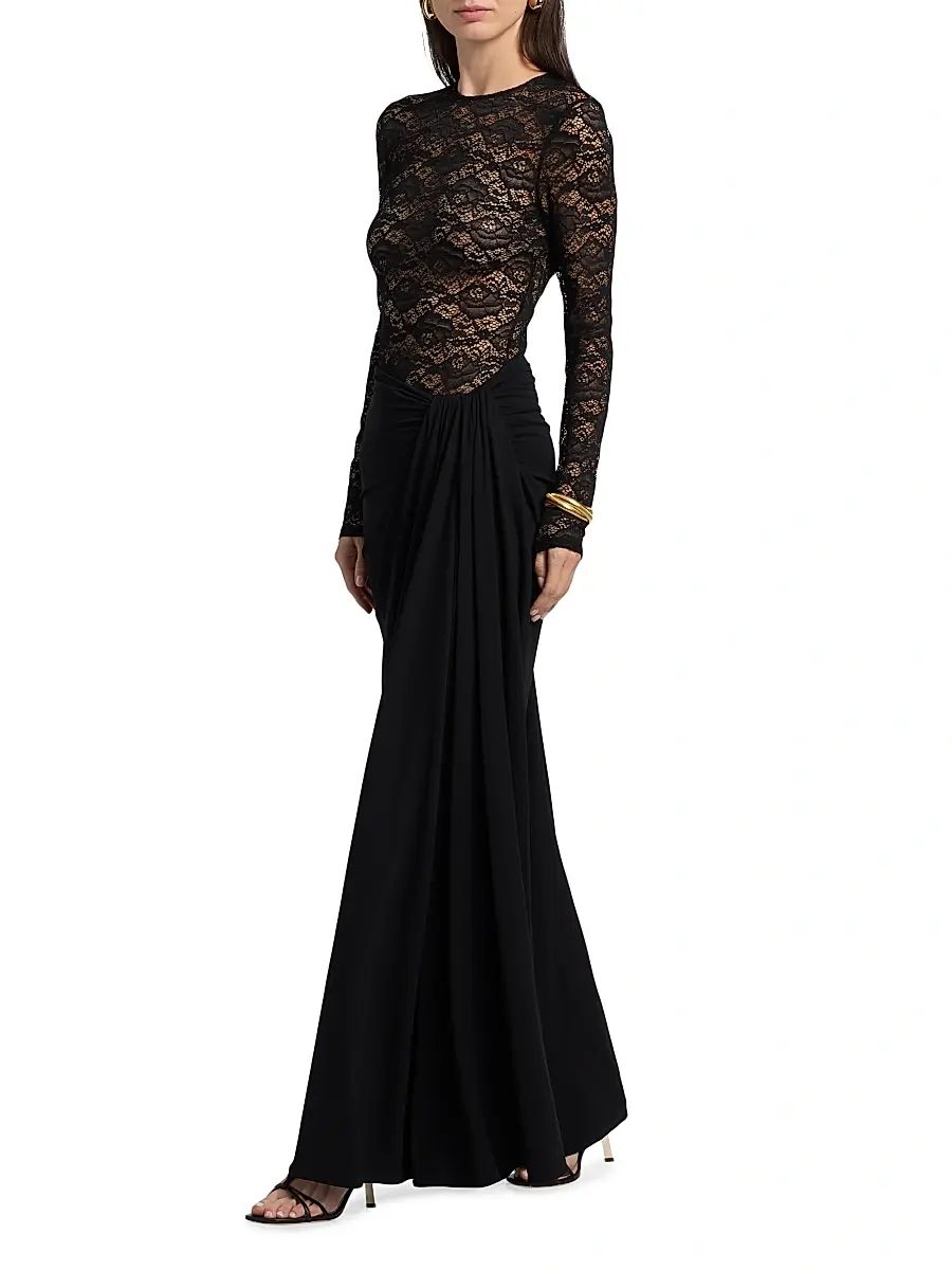 Ronny Kobo Women's Amalyia Lace Maxi Dress | Thumbnail 2 Ronny Kobo Women's Amalyia Lace Maxi Dress | Thumbnail 2