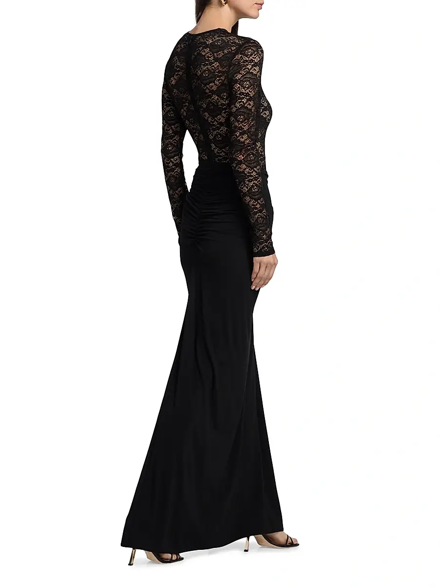 Ronny Kobo Women's Amalyia Lace Maxi Dress | Thumbnail 5 Ronny Kobo Women's Amalyia Lace Maxi Dress | Thumbnail 5