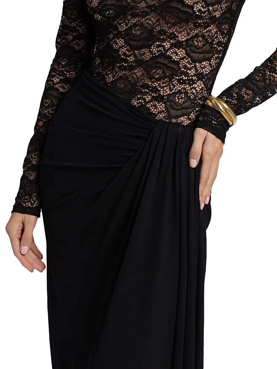 Ronny Kobo Women's Amalyia Lace Maxi Dress | Thumbnail 6 Ronny Kobo Women's Amalyia Lace Maxi Dress | Thumbnail 6