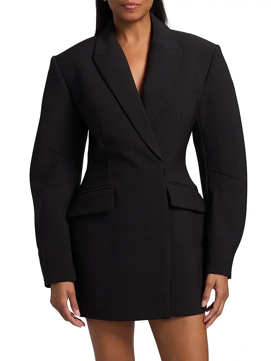 Ronny Kobo Women's Jo Blazer Minidress | Thumbnail 3 Ronny Kobo Women's Jo Blazer Minidress | Thumbnail 3