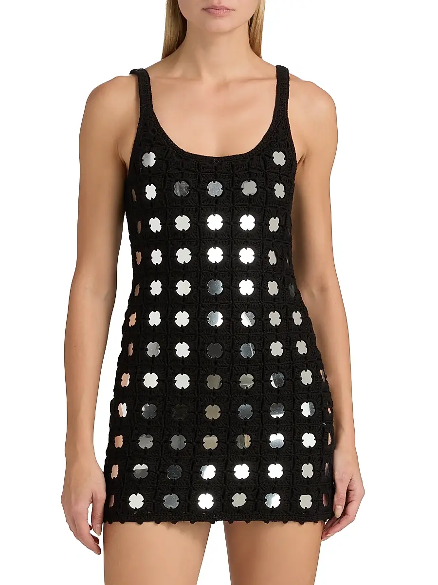 Toccin Women's Brinley Mirrored Tank Minidress | Thumbnail 3 Toccin Women's Brinley Mirrored Tank Minidress | Thumbnail 3