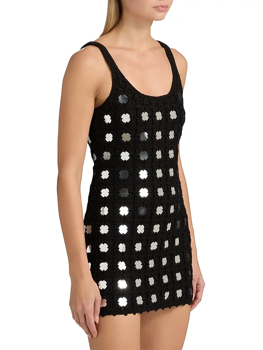 Toccin Women's Brinley Mirrored Tank Minidress | Thumbnail 4 Toccin Women's Brinley Mirrored Tank Minidress | Thumbnail 4