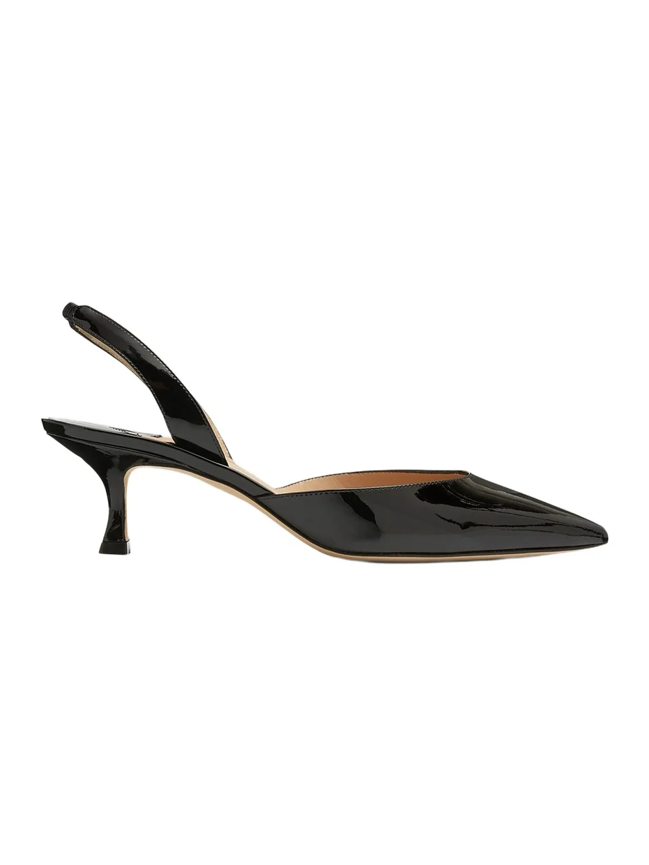 Women's Carolyne 50 Patent Leather Slingback Pumps Women's Carolyne 50 Patent Leather Slingback Pumps