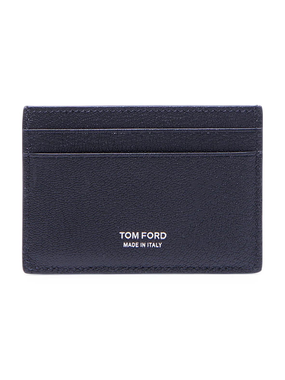 Men's Elongated T-Line Leather Card Case Men's Elongated T-Line Leather Card Case