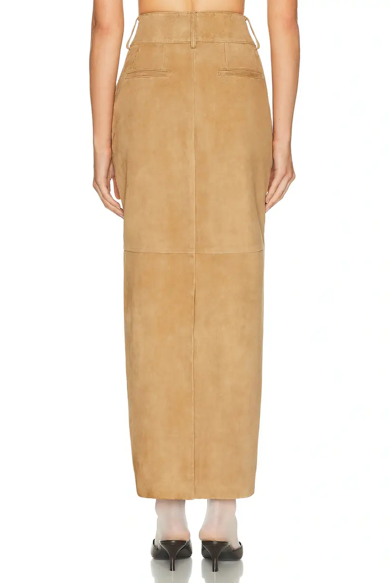 Helsa Suede Column Skirt | Thumbnail 5 Helsa Suede Column Skirt | Thumbnail 5