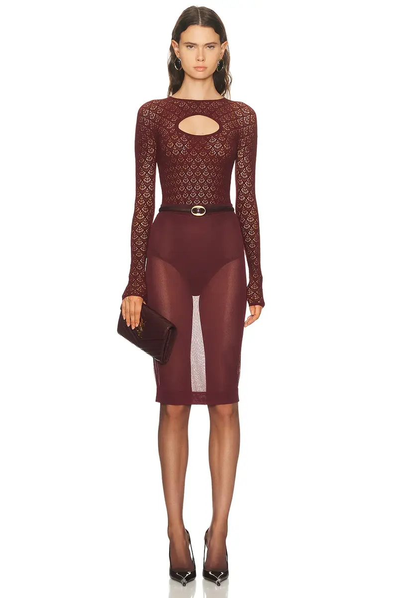 Wolford Mermaid Net String Bodysuit | Thumbnail 5