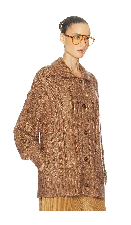 Helsa Jessiah Cable Cardigan | Thumbnail 2 Helsa Jessiah Cable Cardigan | Thumbnail 2