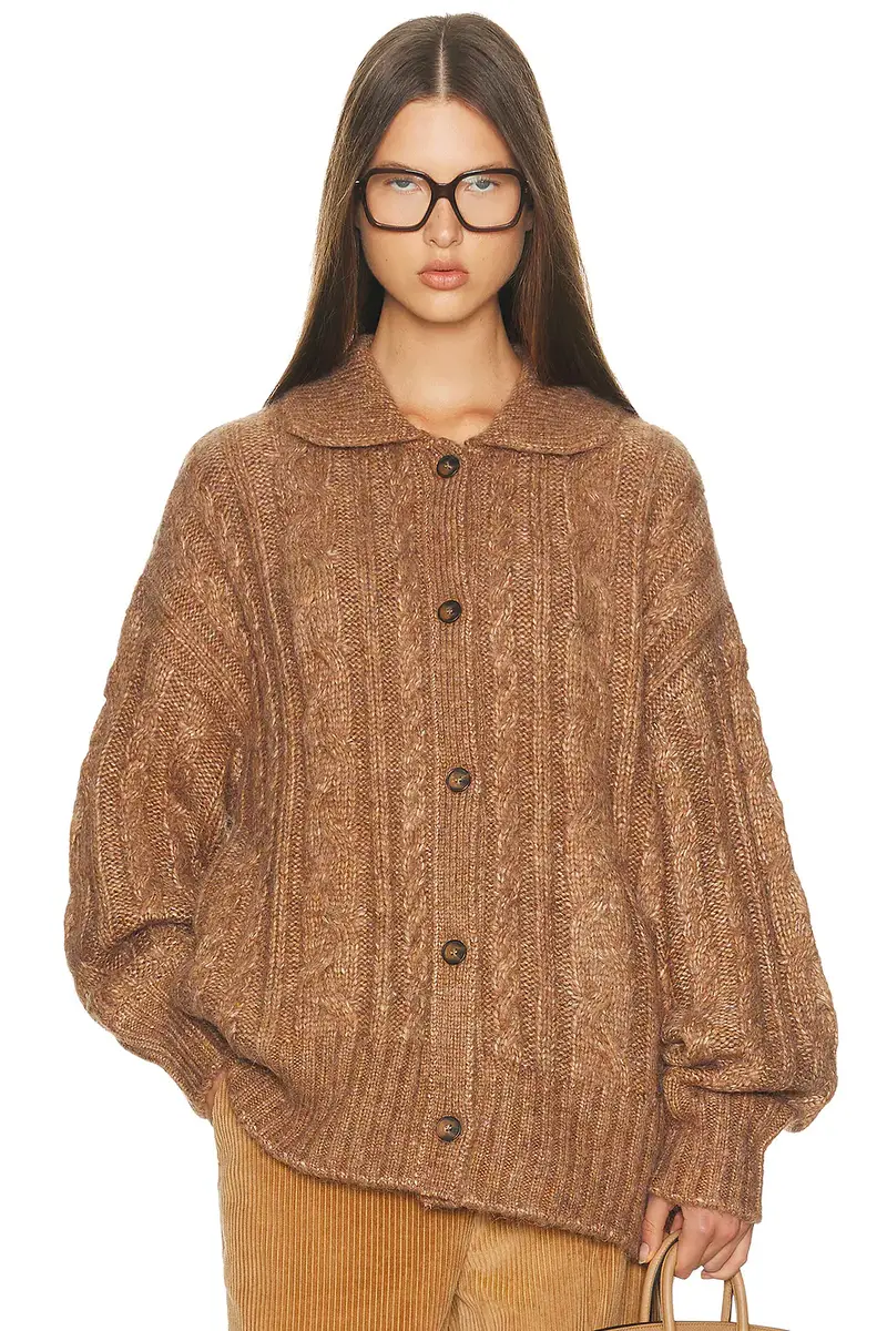 Helsa Jessiah Cable Cardigan | Thumbnail 3 Helsa Jessiah Cable Cardigan | Thumbnail 3