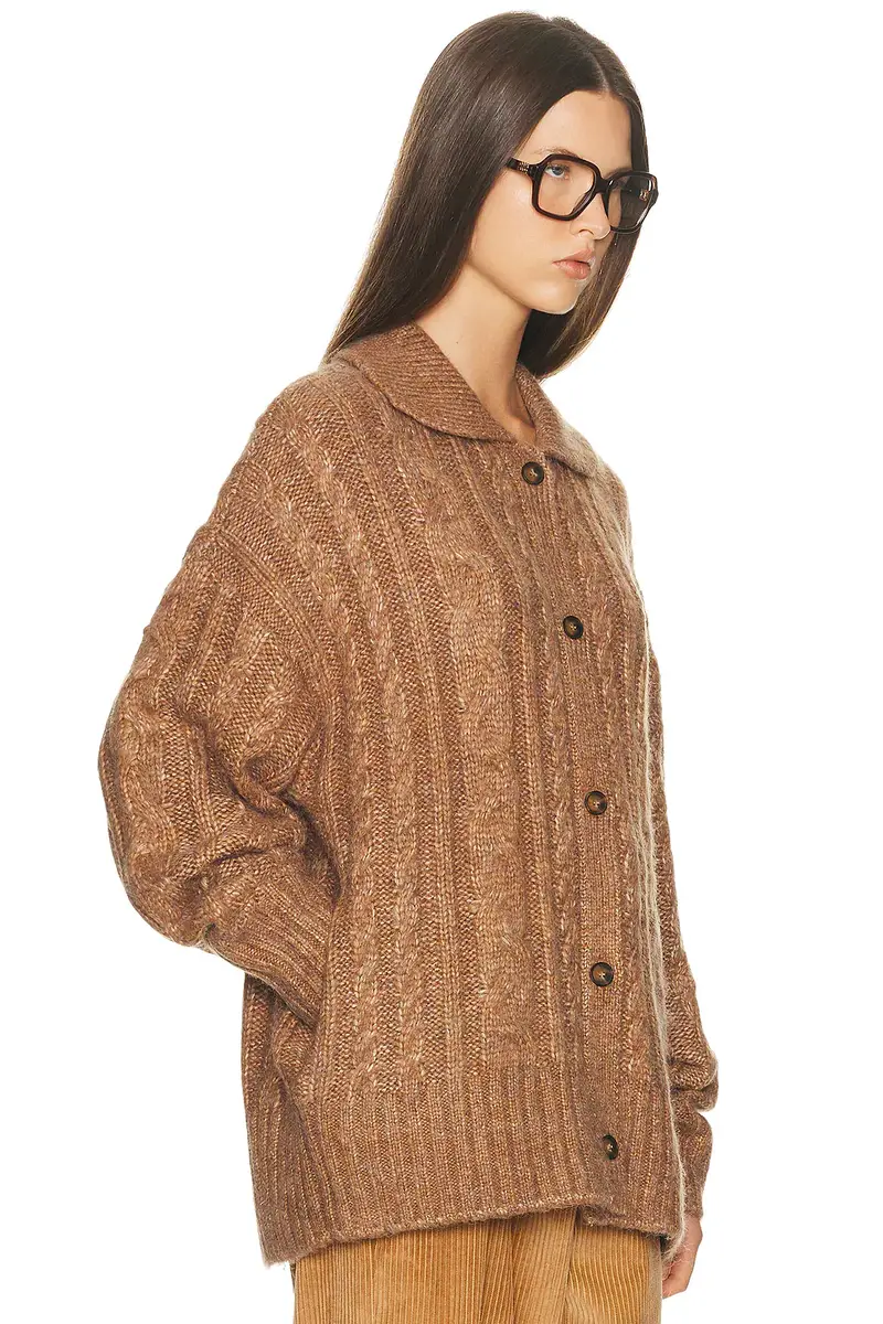Helsa Jessiah Cable Cardigan | Thumbnail 4 Helsa Jessiah Cable Cardigan | Thumbnail 4