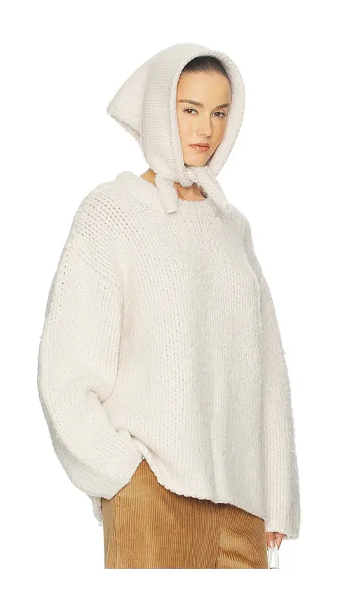 Helsa Kelcey Hand Knit Crewneck | Thumbnail 2 Helsa Kelcey Hand Knit Crewneck | Thumbnail 2