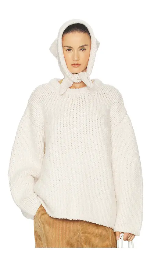 Helsa Kelcey Hand Knit Crewneck | Image 1 Helsa Kelcey Hand Knit Crewneck | Image 1
