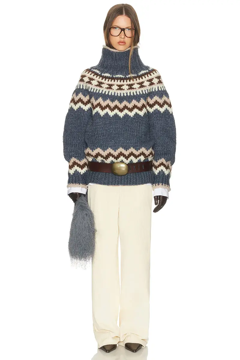 Helsa Asta Fairisle Sweater | Thumbnail 4