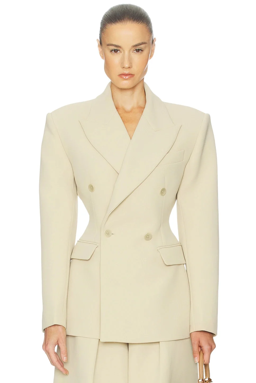 The Double Breasted S Curve Jacket The Double Breasted S Curve Jacket