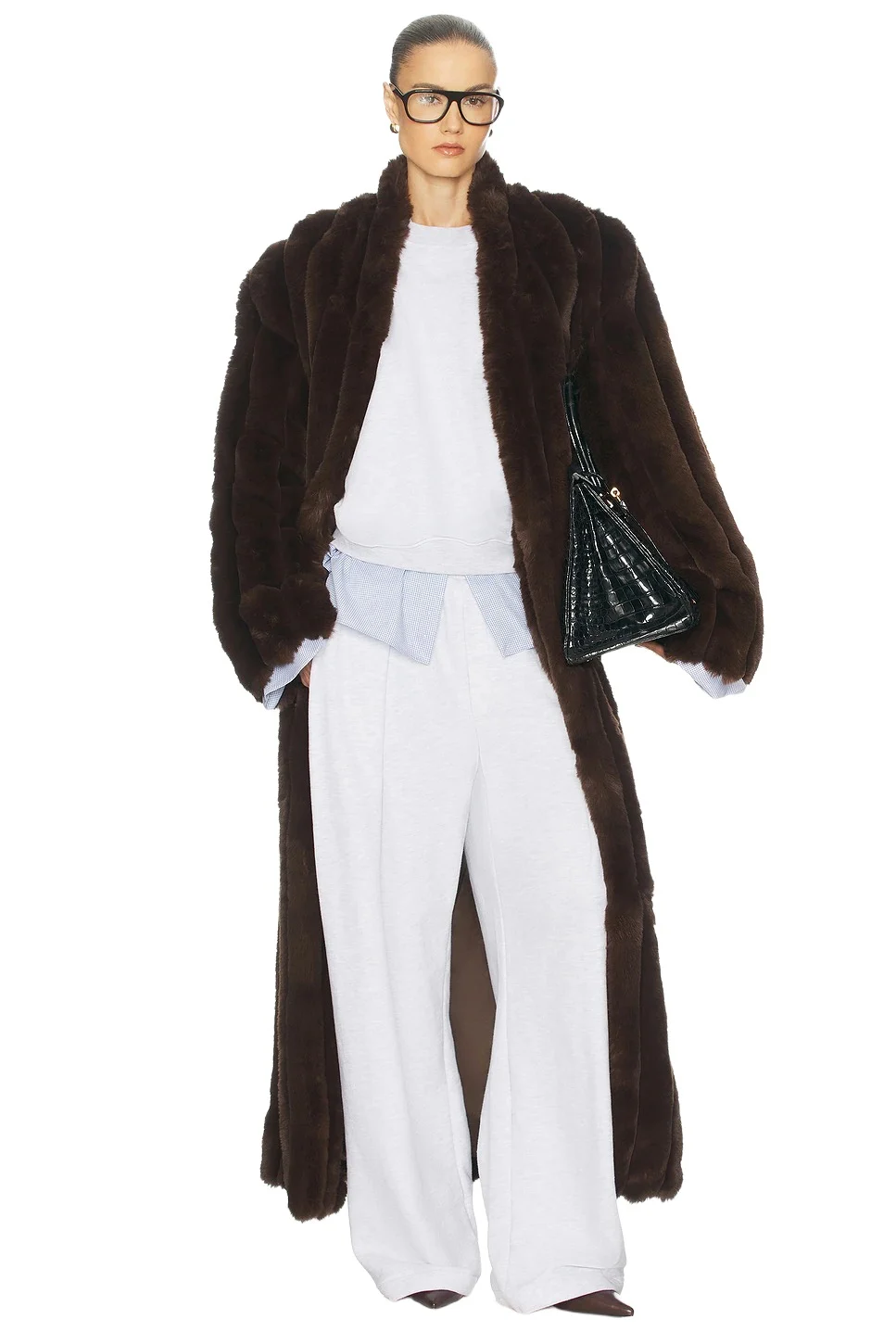 Helsa The Irina Faux Fur Coat