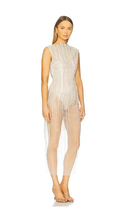 Sau Lee Marci Beaded Dress | Thumbnail 2 Sau Lee Marci Beaded Dress | Thumbnail 2