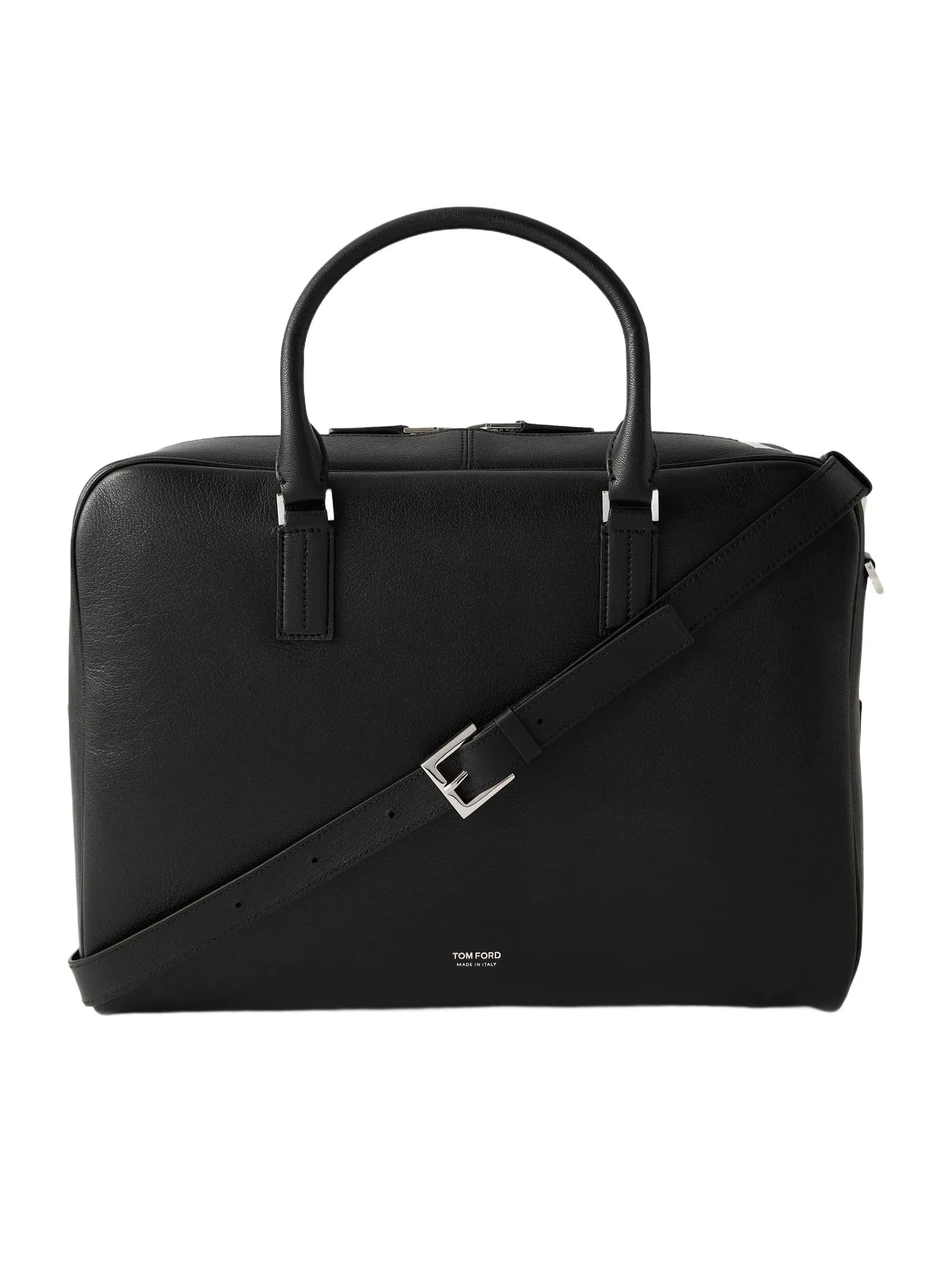 Full-Grain Leather Briefcase - Men Full-Grain Leather Briefcase - Men