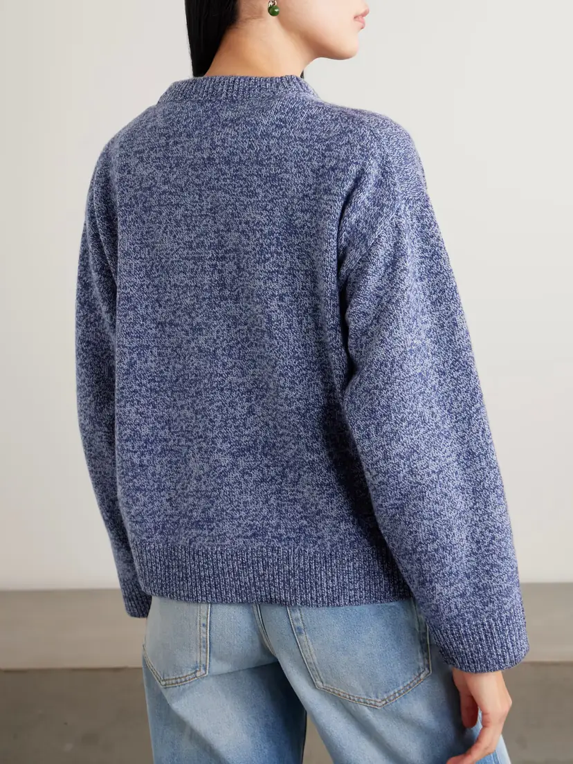 The Elder Statesman Zuma Cashmere Sweater | Thumbnail 3