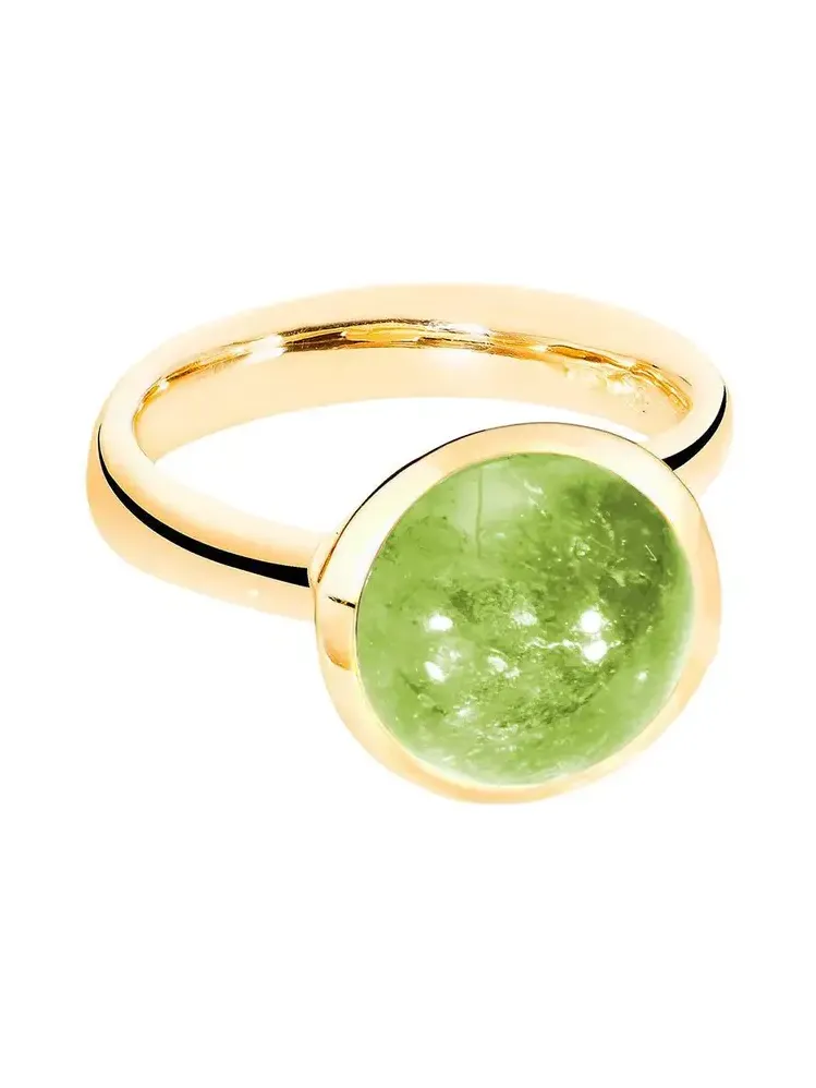 Peridot Large Bouton Ring