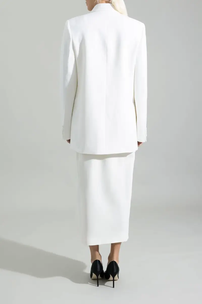 Victoria Beckham Tailored Belt Jacket | Thumbnail 4