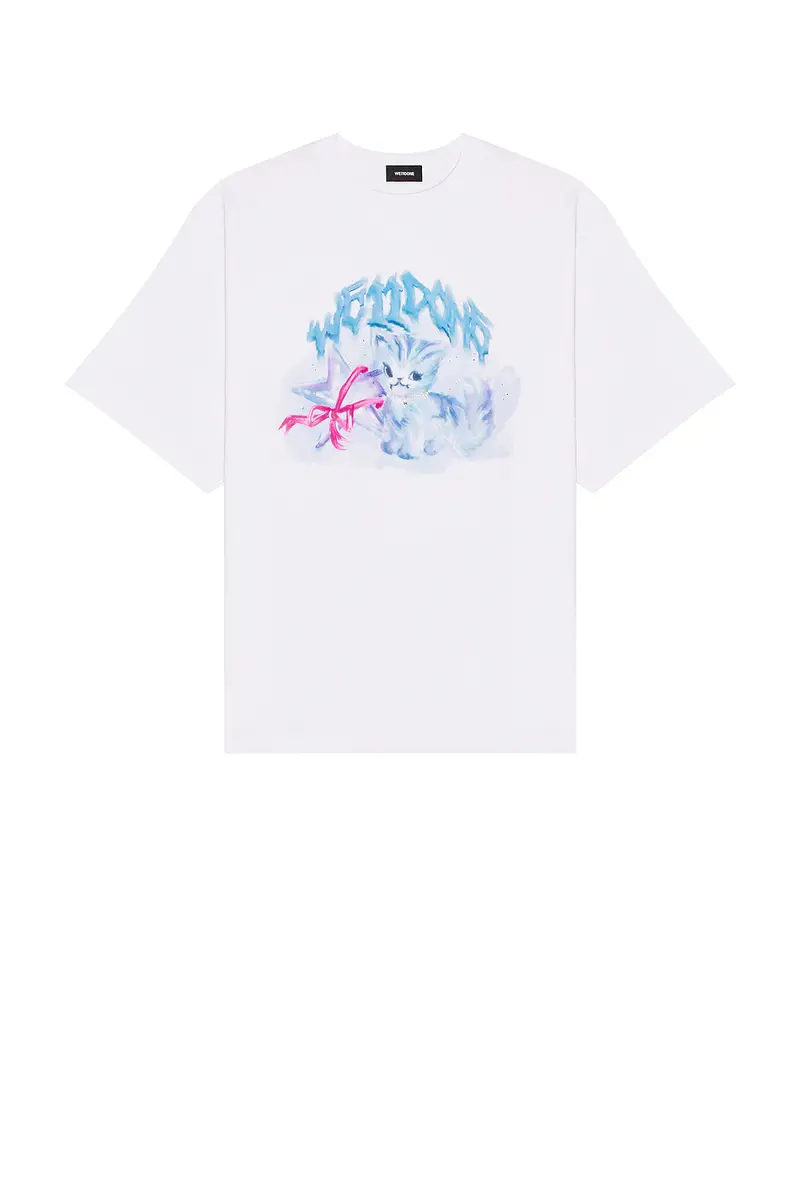 We11Done Watercolor Monster T-Shirt | Thumbnail 6