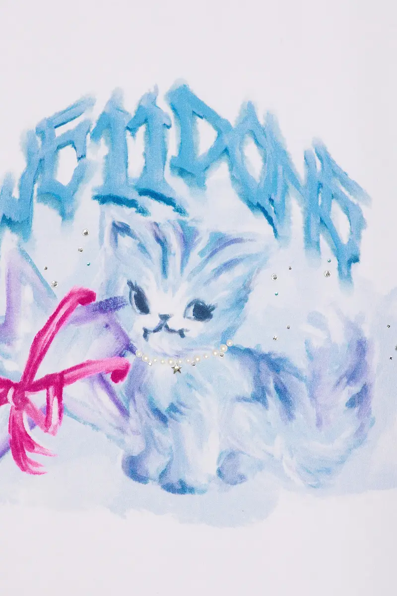 We11Done Watercolor Monster T-Shirt | Thumbnail 7