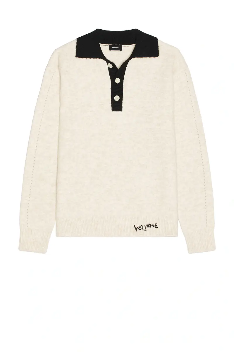 We11Done Brushed Contrast Knit Top | Thumbnail 7