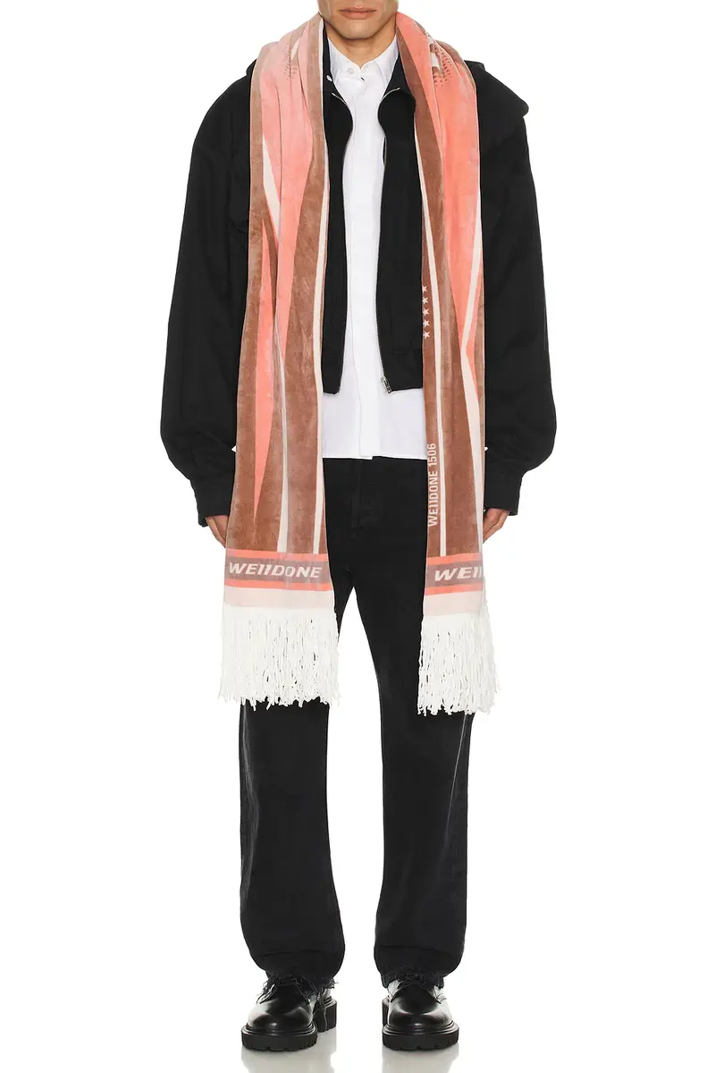 We11Done Sporty Scarf Harrington Jacket | Thumbnail 3 We11Done Sporty Scarf Harrington Jacket | Thumbnail 3