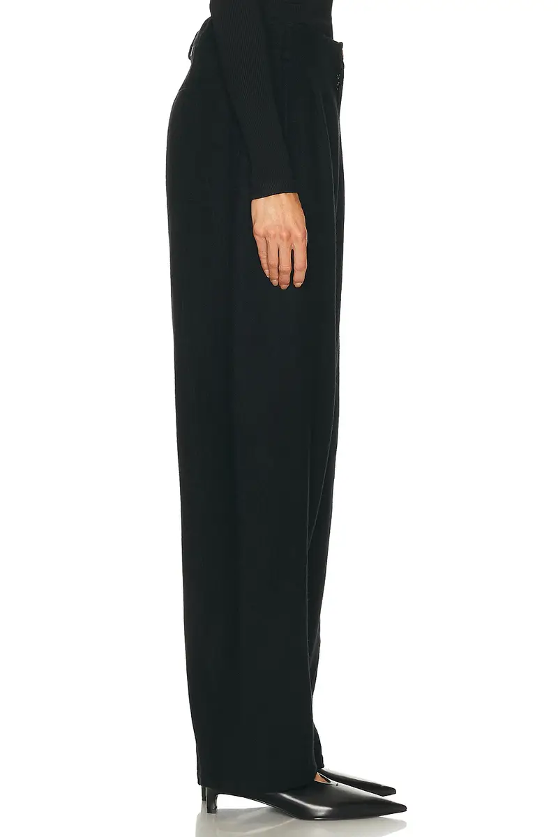 DARKPARK Phebe Wide Leg Japanese Wool Pant | Thumbnail 3