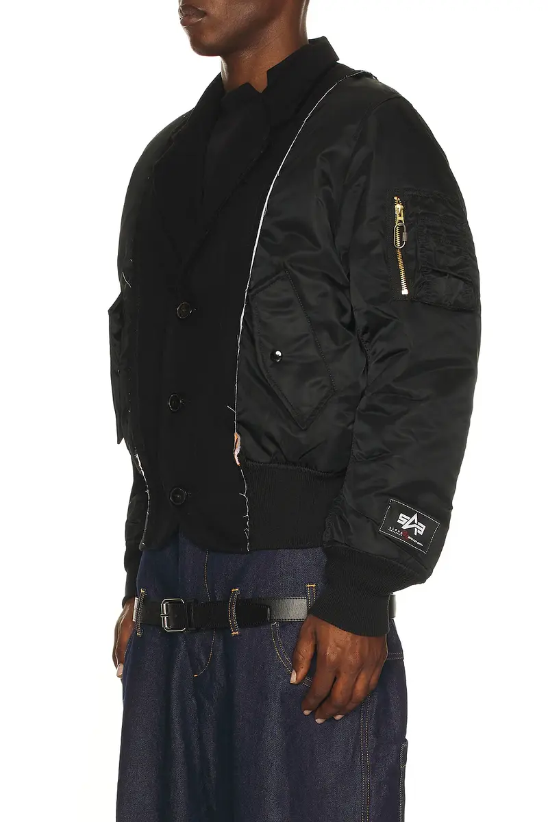 Spencer Badu Alpha Bomber Jacket | Thumbnail 2