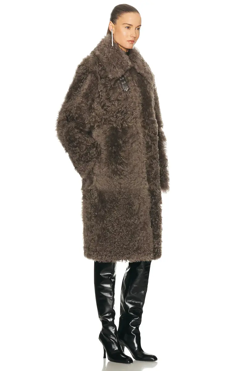 Helmut Lang Shearling Coat | Thumbnail 3 Helmut Lang Shearling Coat | Thumbnail 3