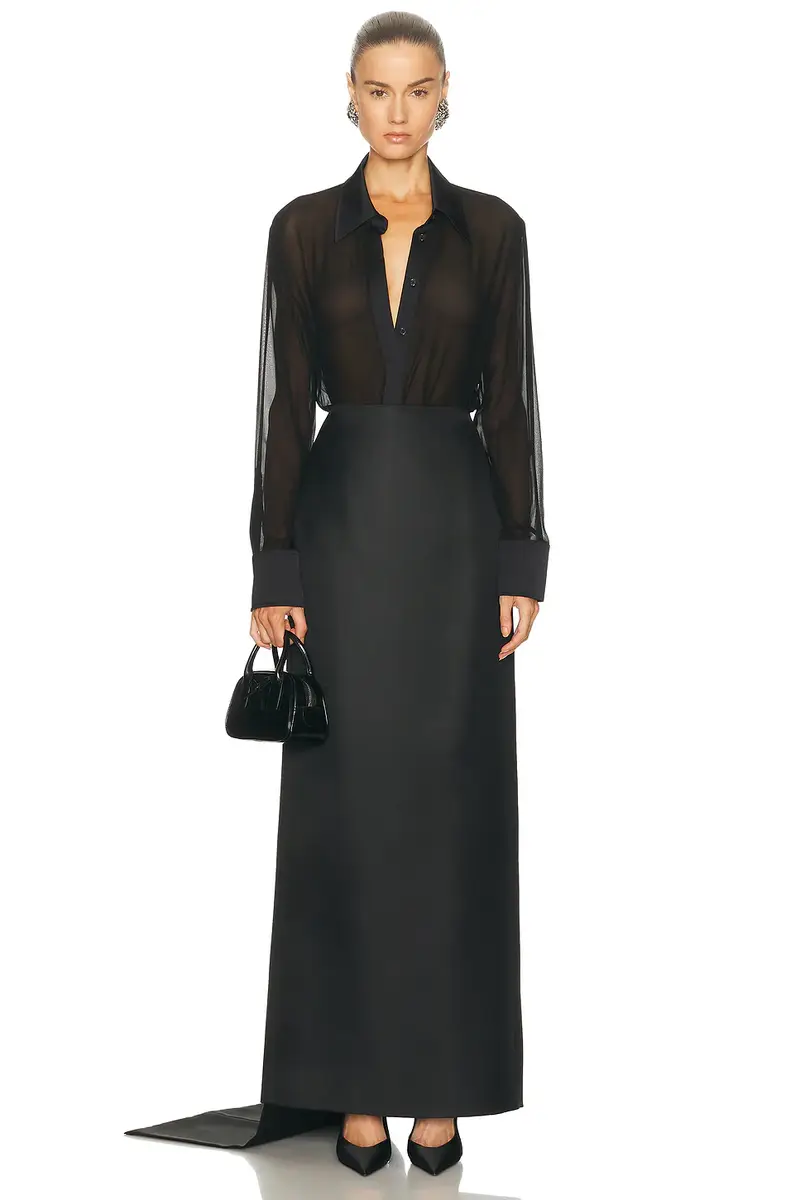 Brandon Maxwell Monroe Skirt | Thumbnail 6 Brandon Maxwell Monroe Skirt | Thumbnail 6