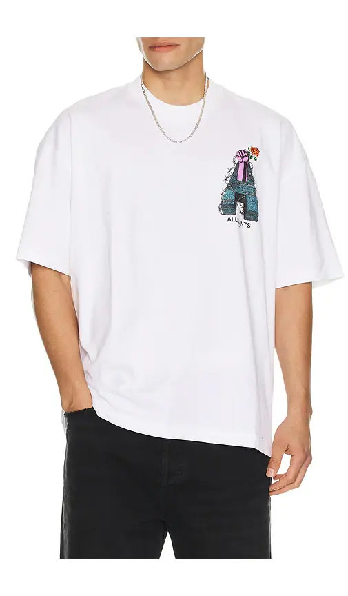 AllSaints Defiance Crew Tee | Thumbnail 2