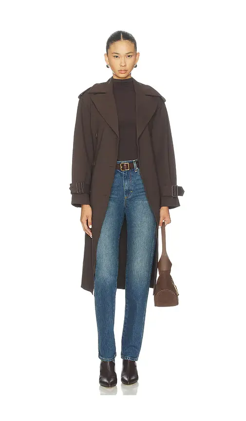 susana monaco Double Knit Trench Coat | Thumbnail 2 susana monaco Double Knit Trench Coat | Thumbnail 2
