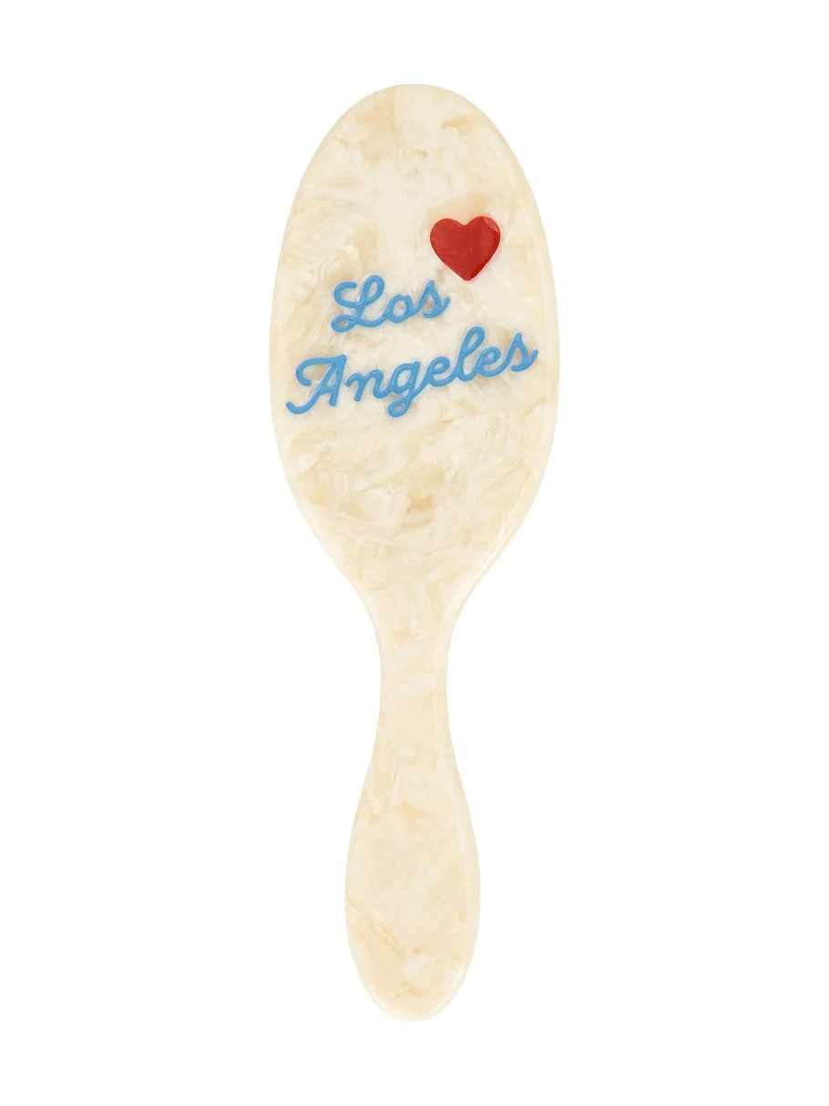 x Revolve Hand-Painted Los Angeles Amazing Hair Day Brush x Revolve Hand-Painted Los Angeles Amazing Hair Day Brush
