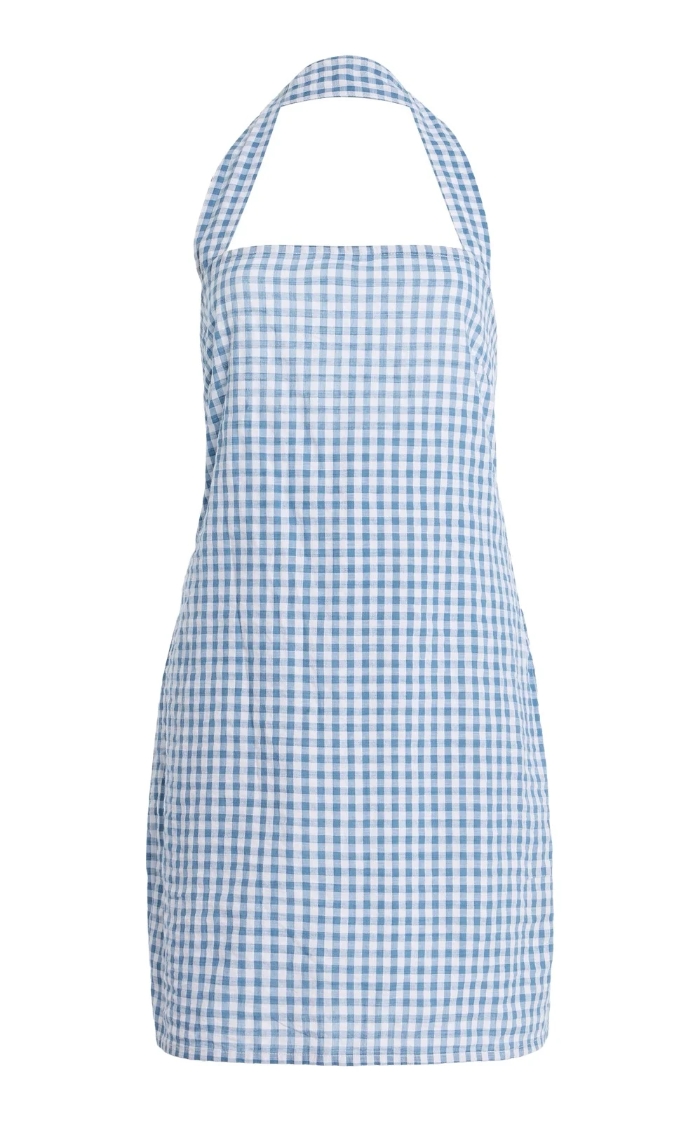 Juliette Gingham Seersucker Cotton Mini Halter Dress Juliette Gingham Seersucker Cotton Mini Halter Dress