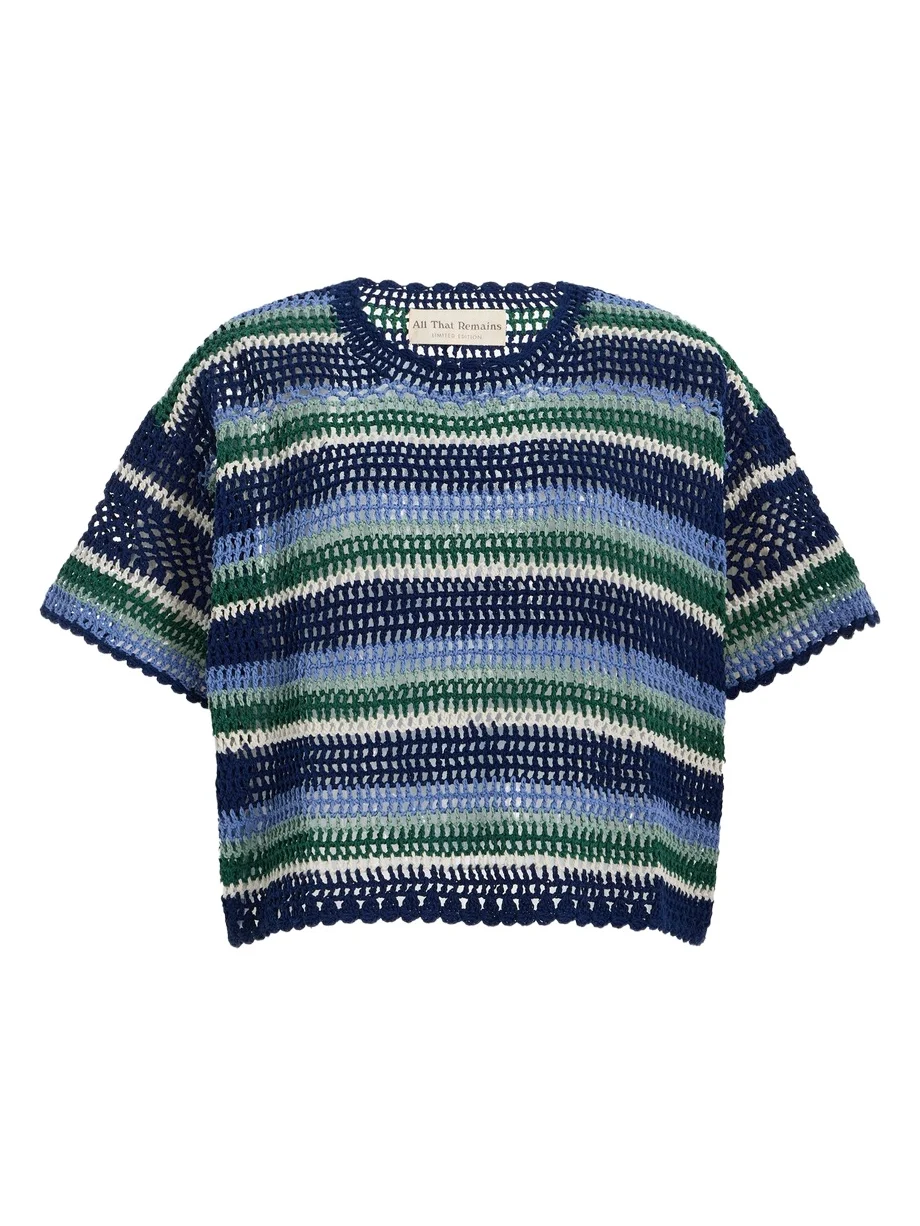 All That Remains Exclusive Willow Hand-Knit Cotton Top