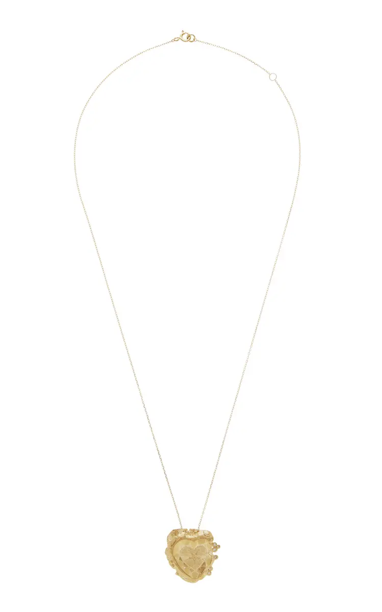 Pascale Monvoisin Chiara 9K Yellow Gold Diamond Necklace | Thumbnail 4